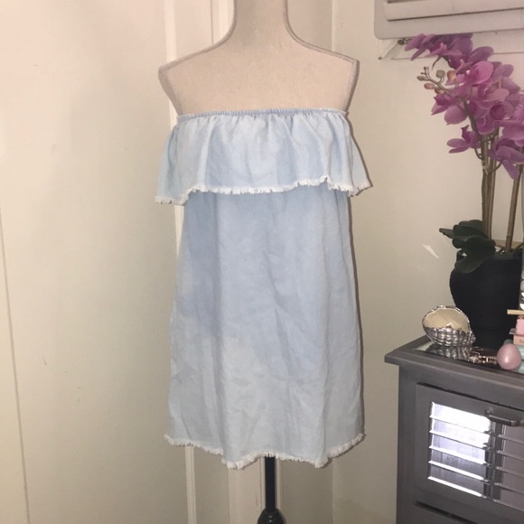 Better Be Dresses & Skirts - Denim blue dress